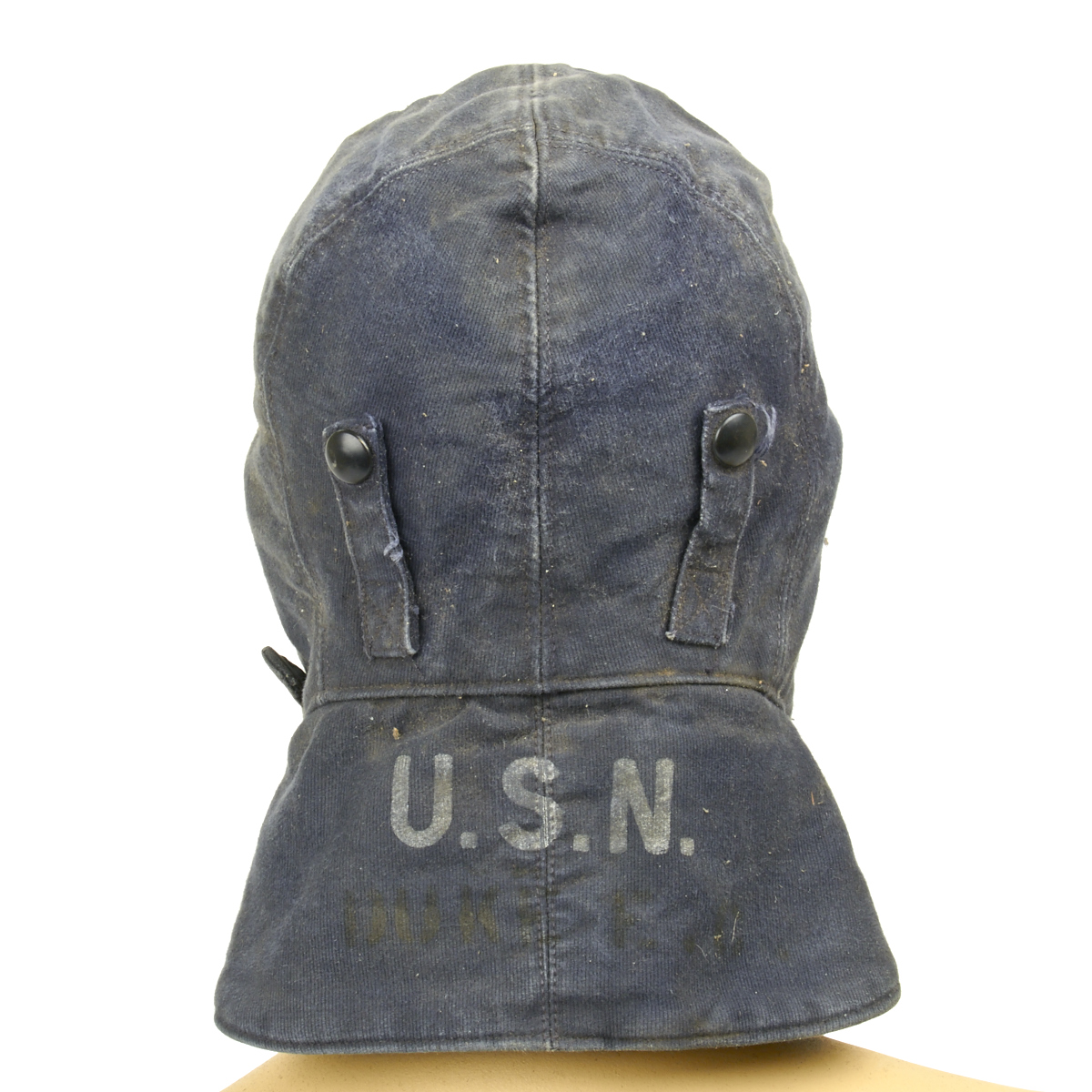 Original WWII U.S.N Foul Weather Deck Cap U.S. Navy Blue eBay
