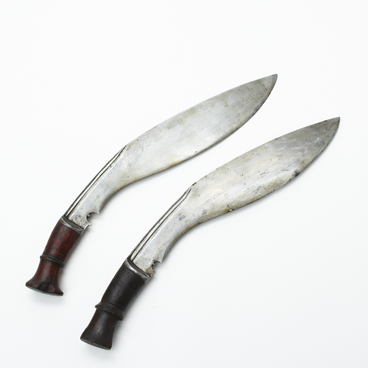 Original 19th Century Nepalese Gurkha Long Leaf Kukri Fighting Knife eBay