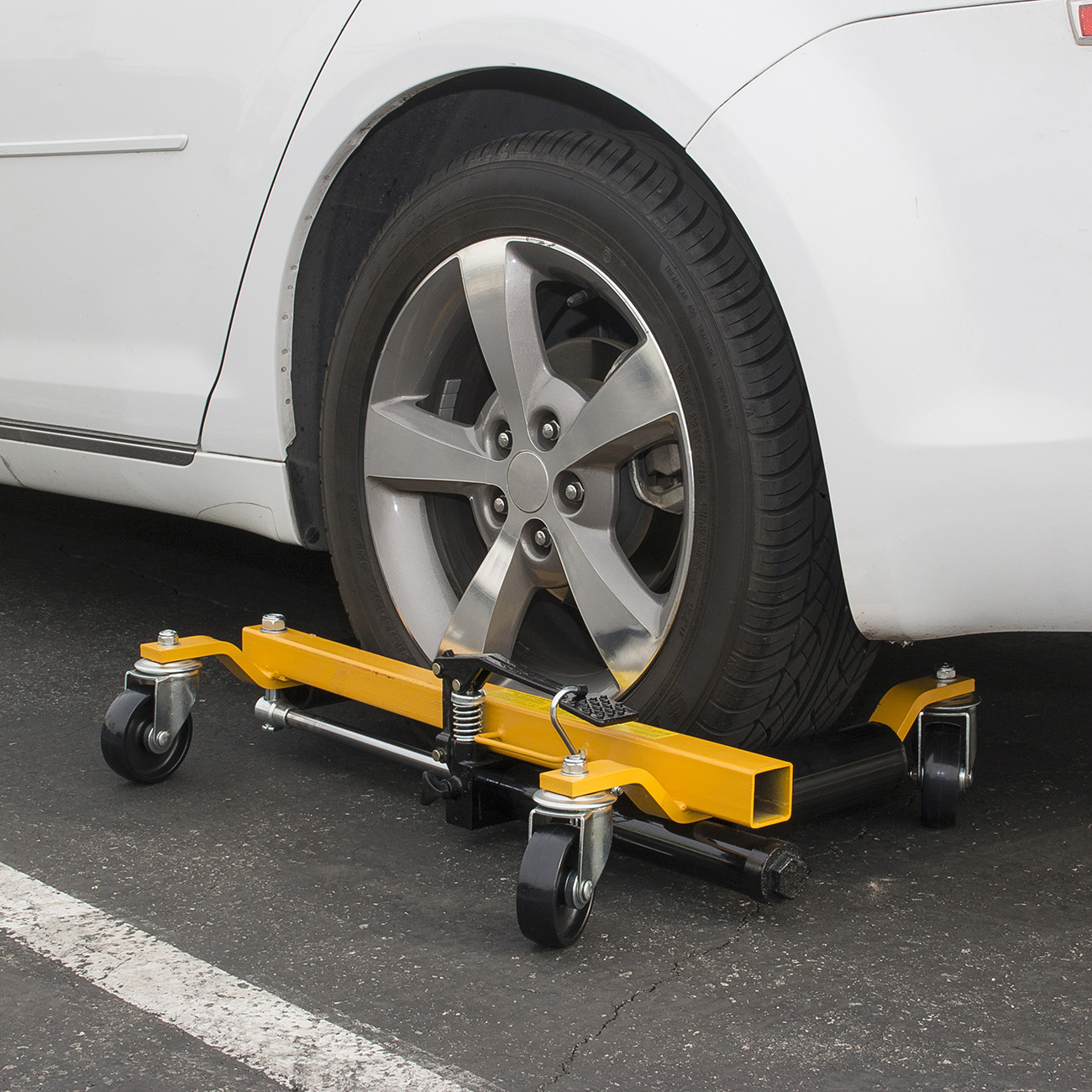 Automotive Door Dollies & 4x 9\ Vehicle Mover Speed Jacks Hydraulic