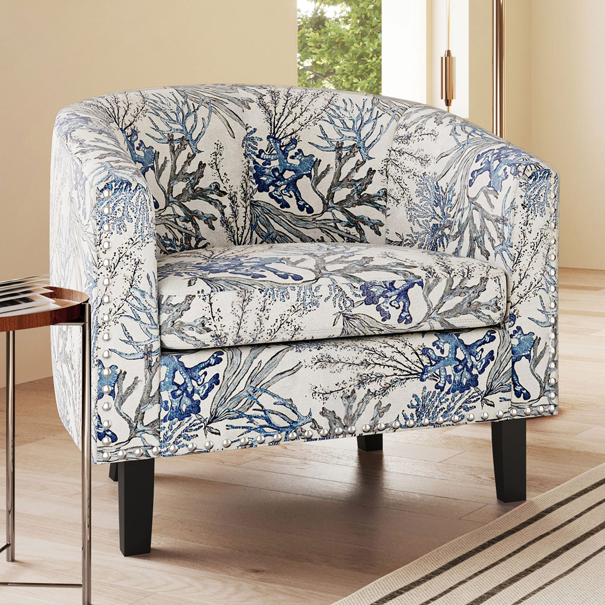 Upholstered With Nail Head