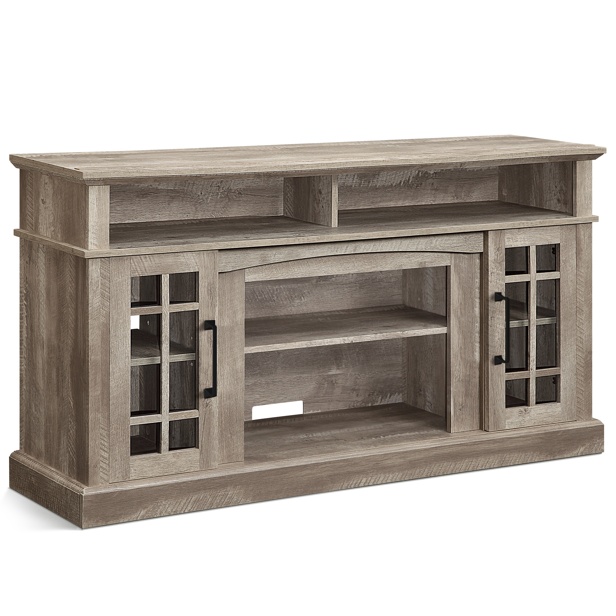 58" TV Stand Console For TVs up to 65" w/ 23" Fireplace - Picture 13 of 55