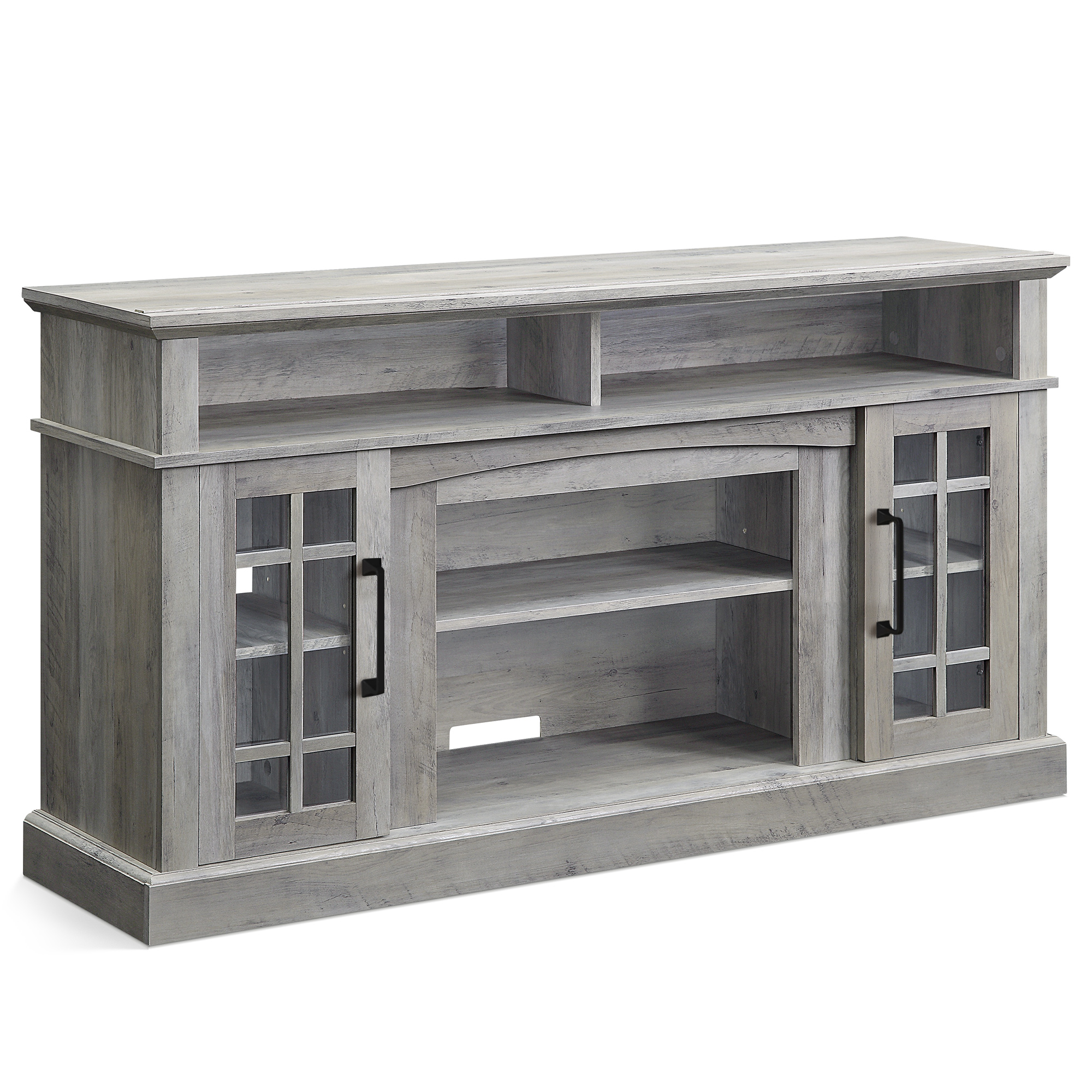 58" TV Stand Console For TVs up to 65" w/ 23" Fireplace - Picture 35 of 55