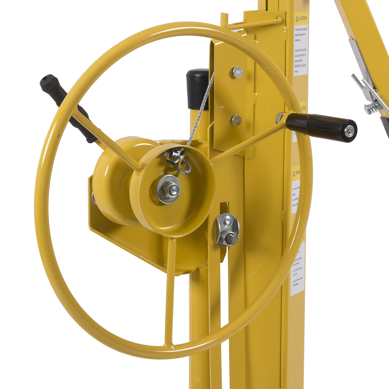 New Drywall Lift Panel 11' Hoist Dry Wall Jack Rolling Caster Lifter