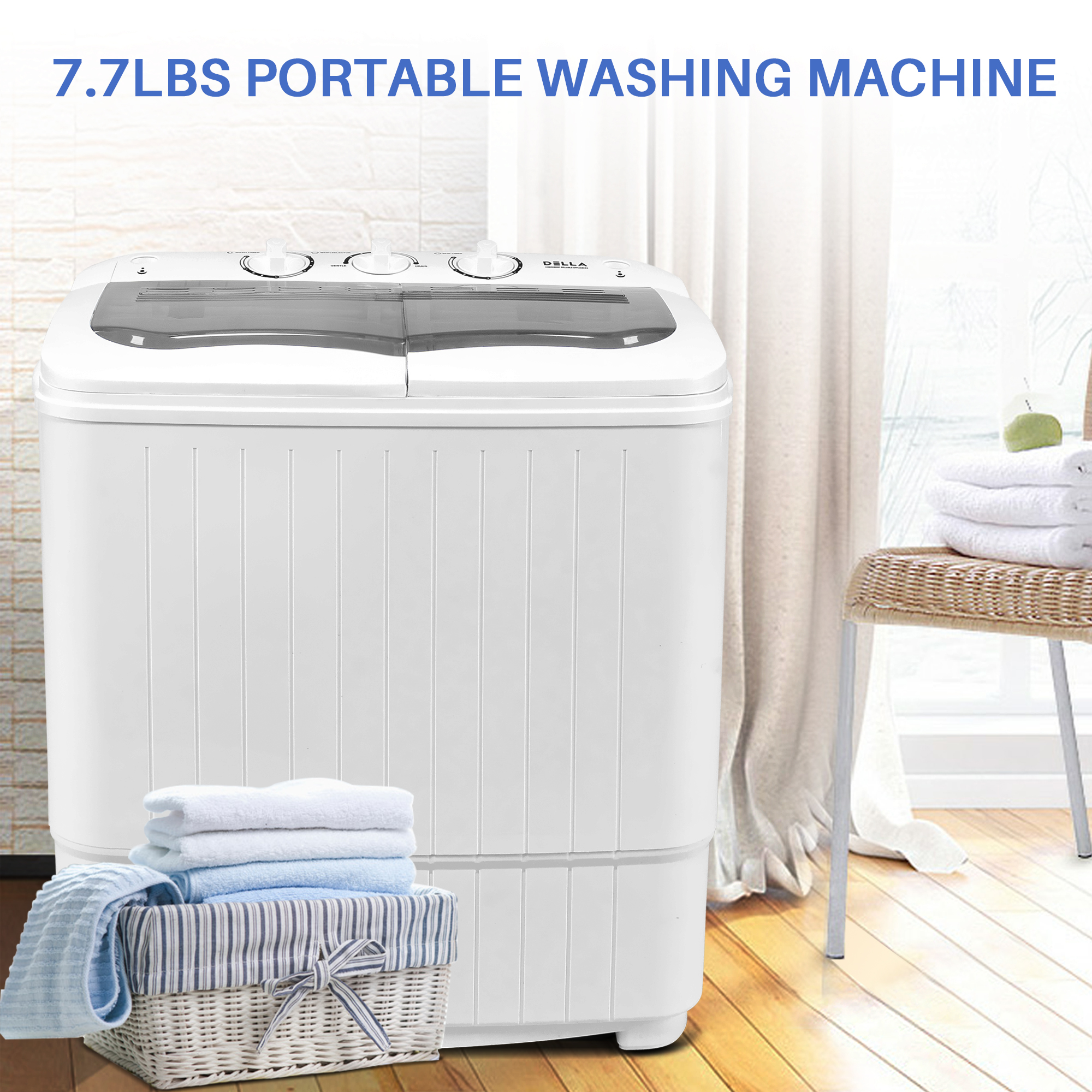 Portable MINI Washer Machines Compact 8 9LB Washing Spin Dryer