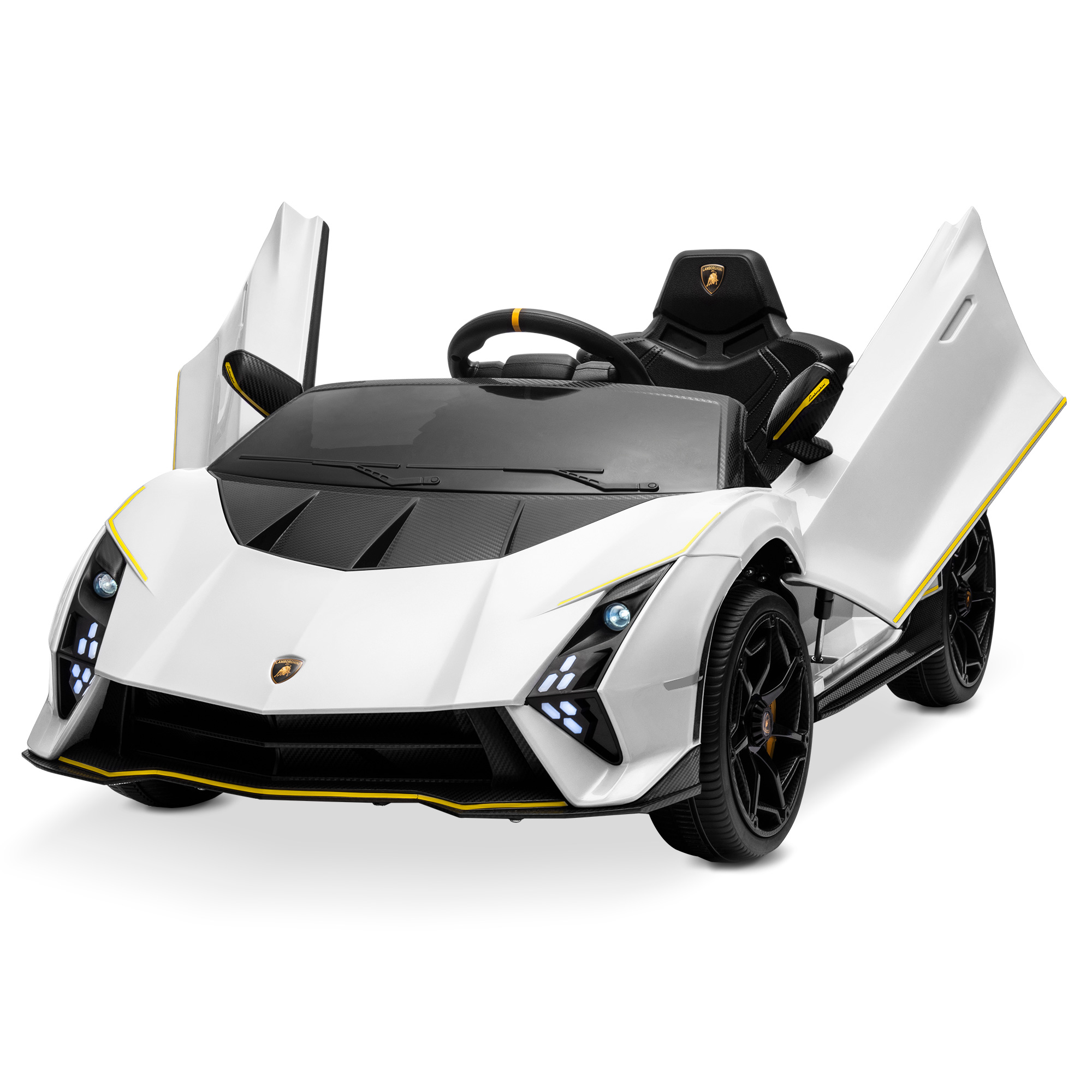 Kidzone 12v Licensed Lamborghini Autentica Kids Ride On Car w/ 4 Motors - Picture 19 of 21