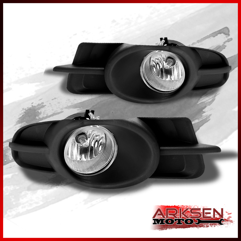 Fits 09-12 Mitsubishi Galant 4 Door Bumper Fog Lights Lamp+Bulbs+Switch