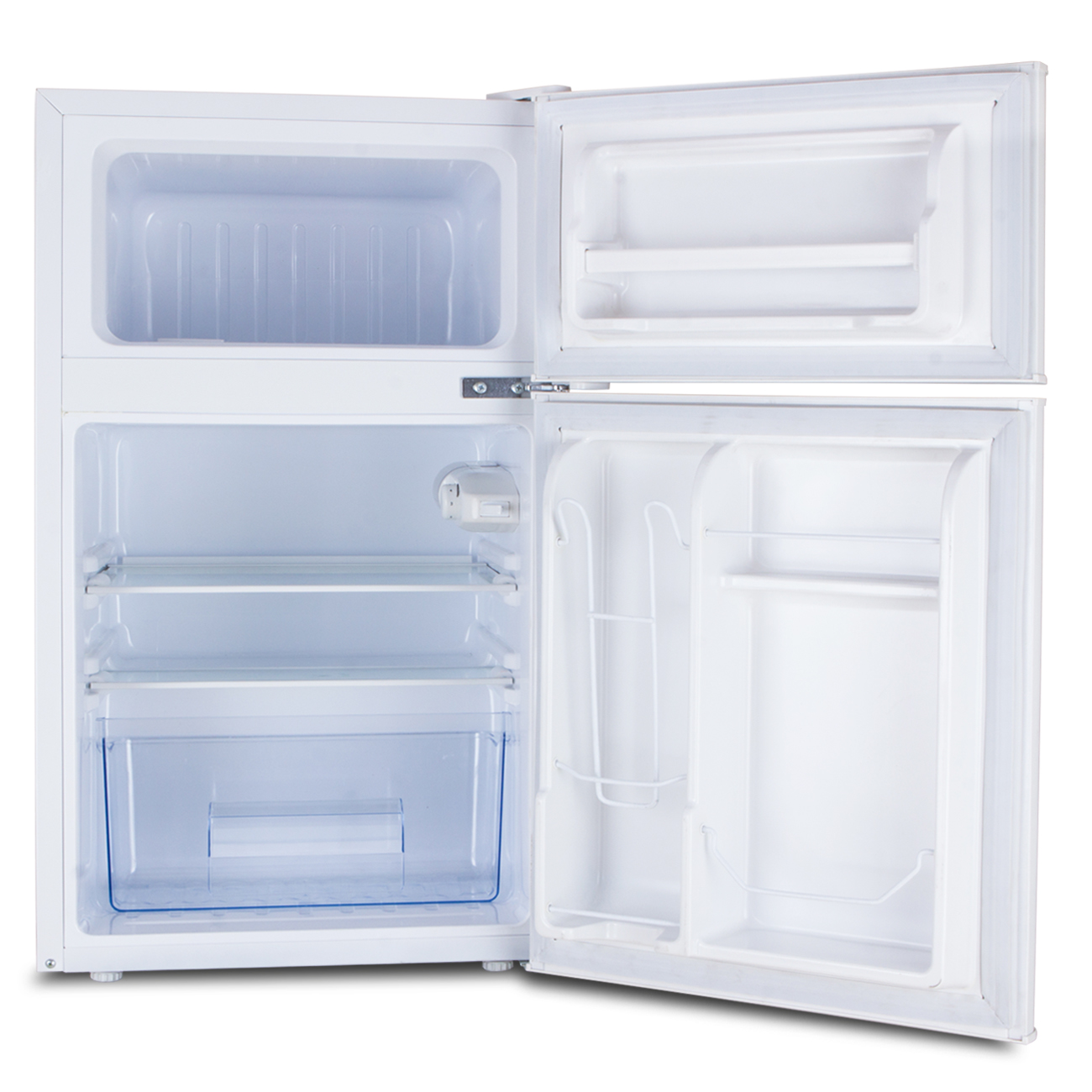 3.2 cu ft Mini Refrigerator Freezer Small Fridge 2Door Office Dorm