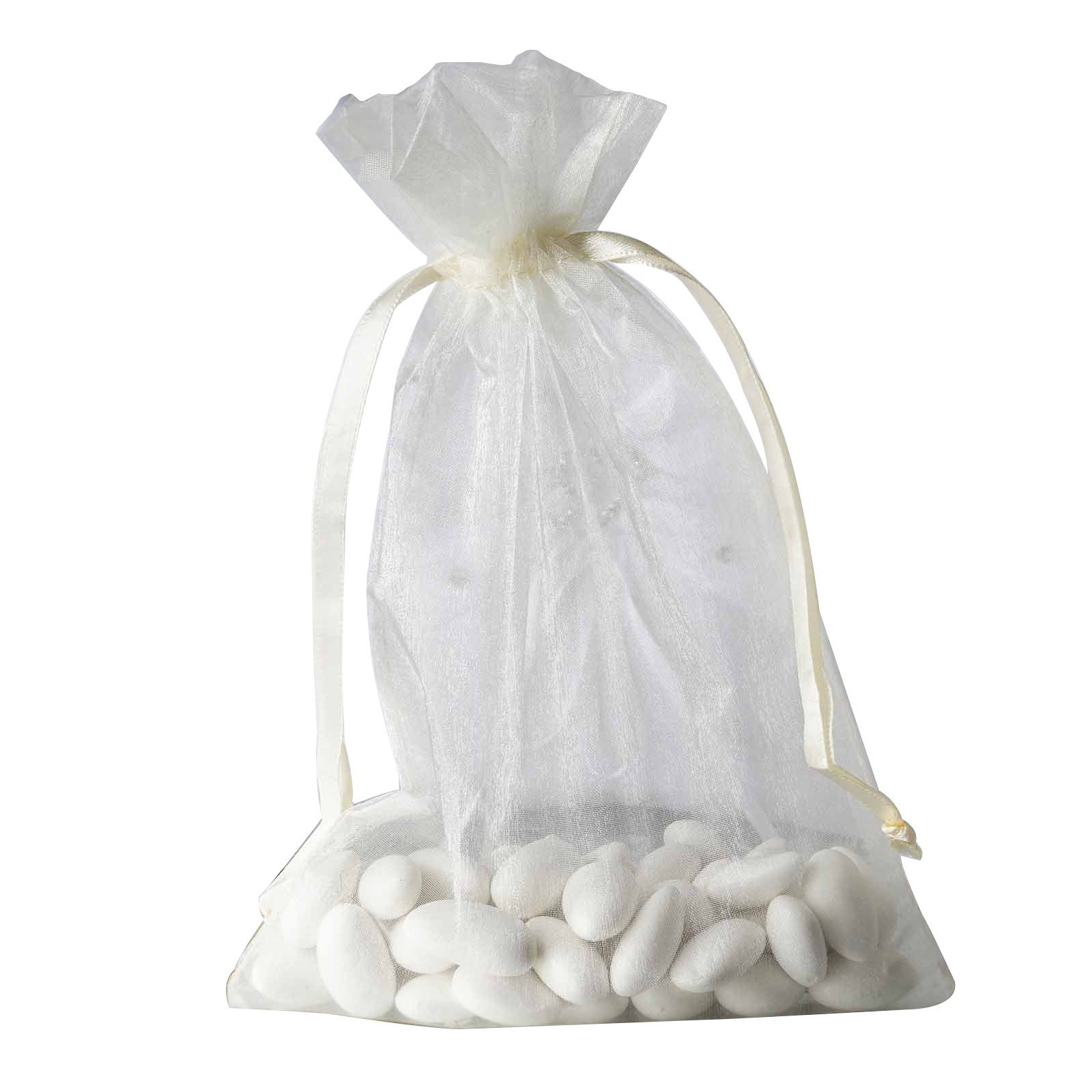 100 pcs 6x9 inch ORGANZA Fabric BAGS - Wedding FAVORS Drawstring Gift Pouch - Picture 36 of 71