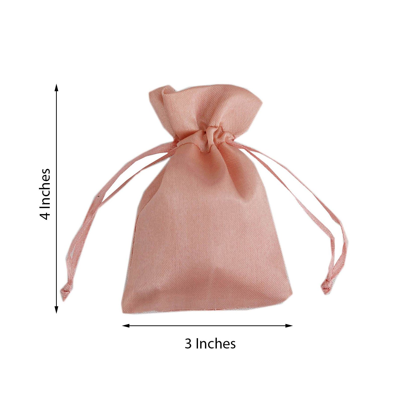 60 pcs 3x4 inch SATIN Drawstring FAVOR BAGS - Wedding Gift Pouches Packaging - Picture 25 of 87