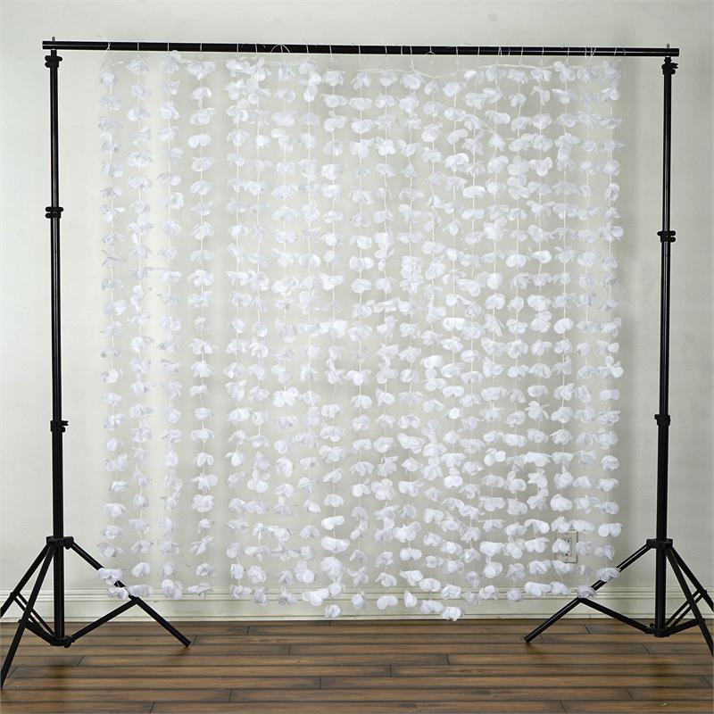72" x 72" Flowers BACKDROP Curtain Wedding Party Photo Booth Home Decorations - Picture 8 of 8