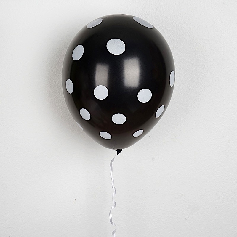 100 pcs Polka Dots 12" Metallic Latex Balloons PARTY DECORATIONS Supplies SALE - Picture 8 of 17