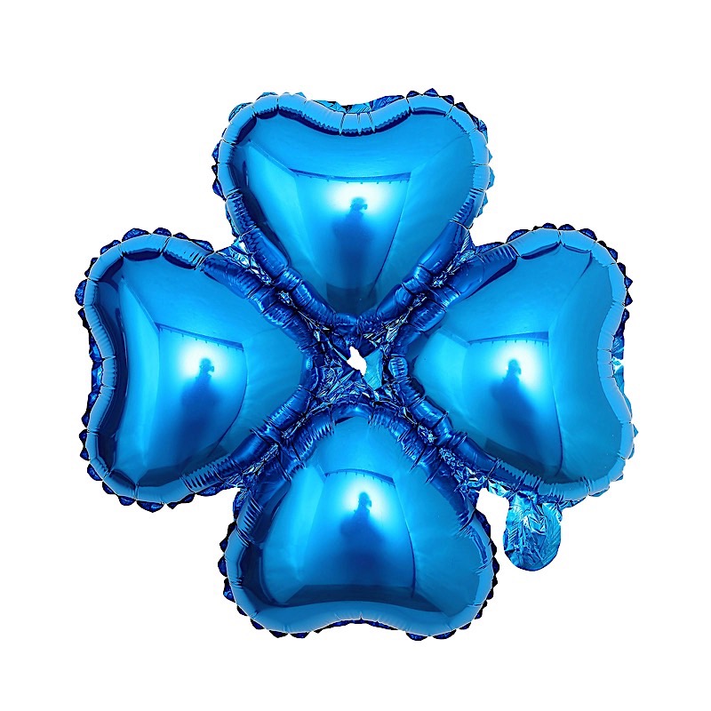 15-Inch wide Clover Mylar Foil Balloons Party Wedding Decorations Supplies - Picture 30 of 38