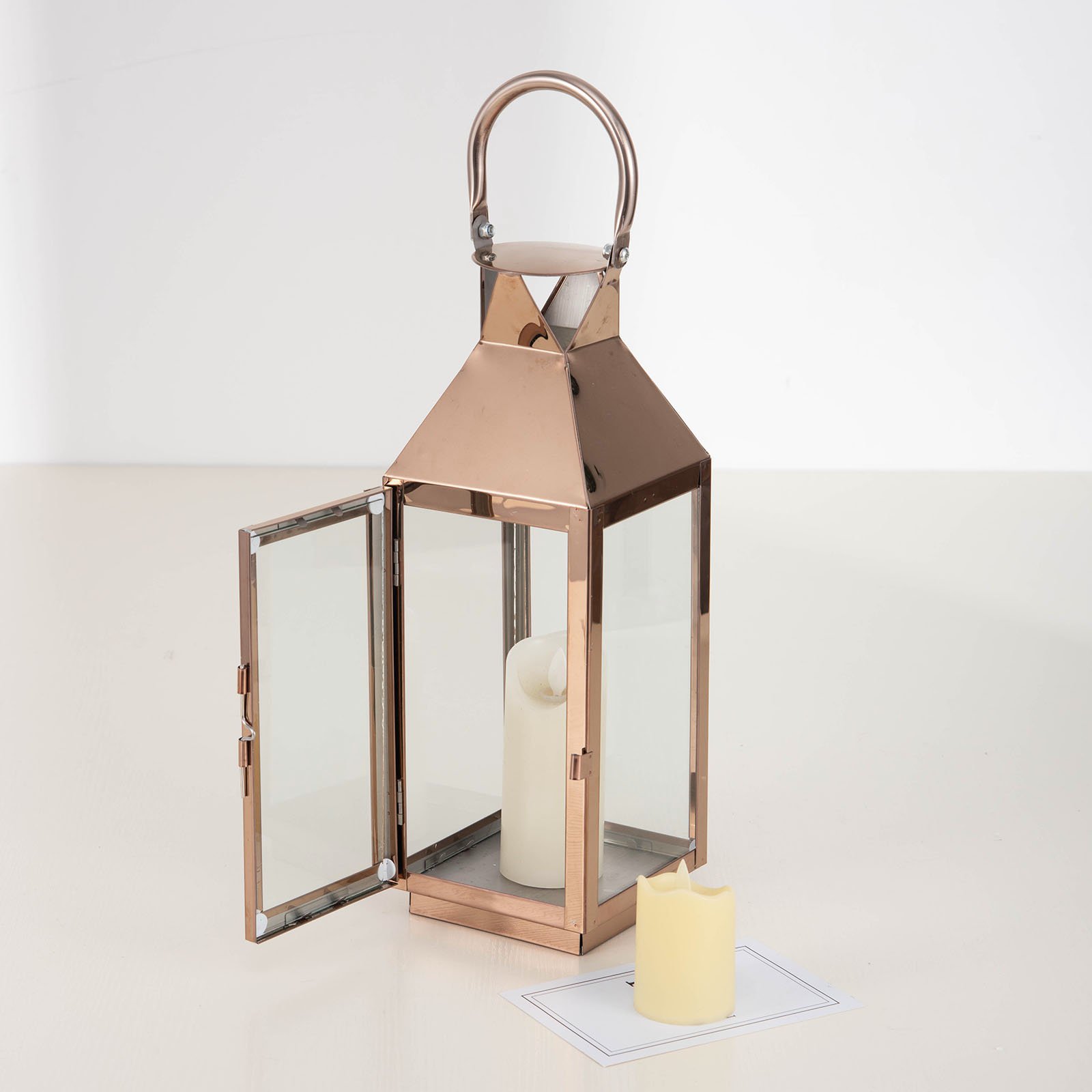 8Inch tall Metal Lantern Candle Holder Party Home Wedding Centerpieces