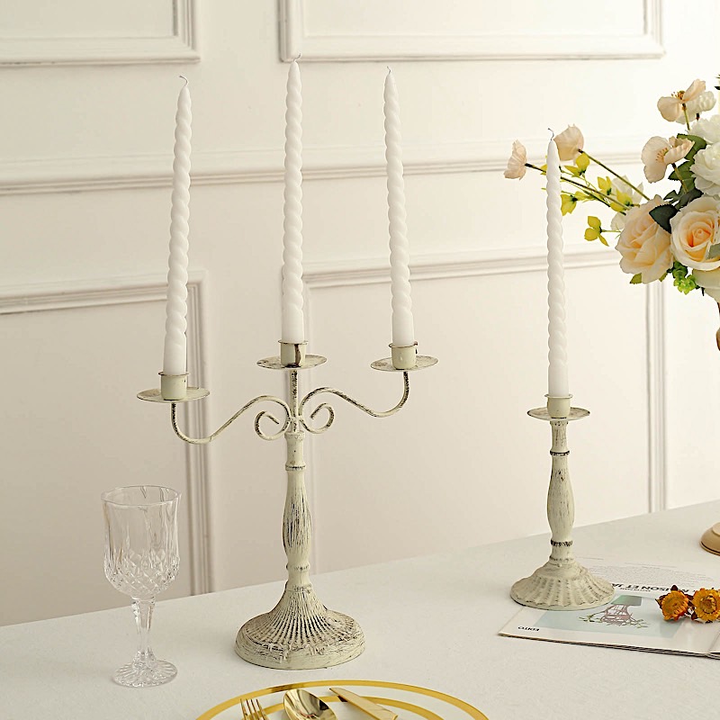12 Unscented 11 in Long Spiral Premium Wax Taper CANDLES Party Home Decorations - Picture 75 of 82