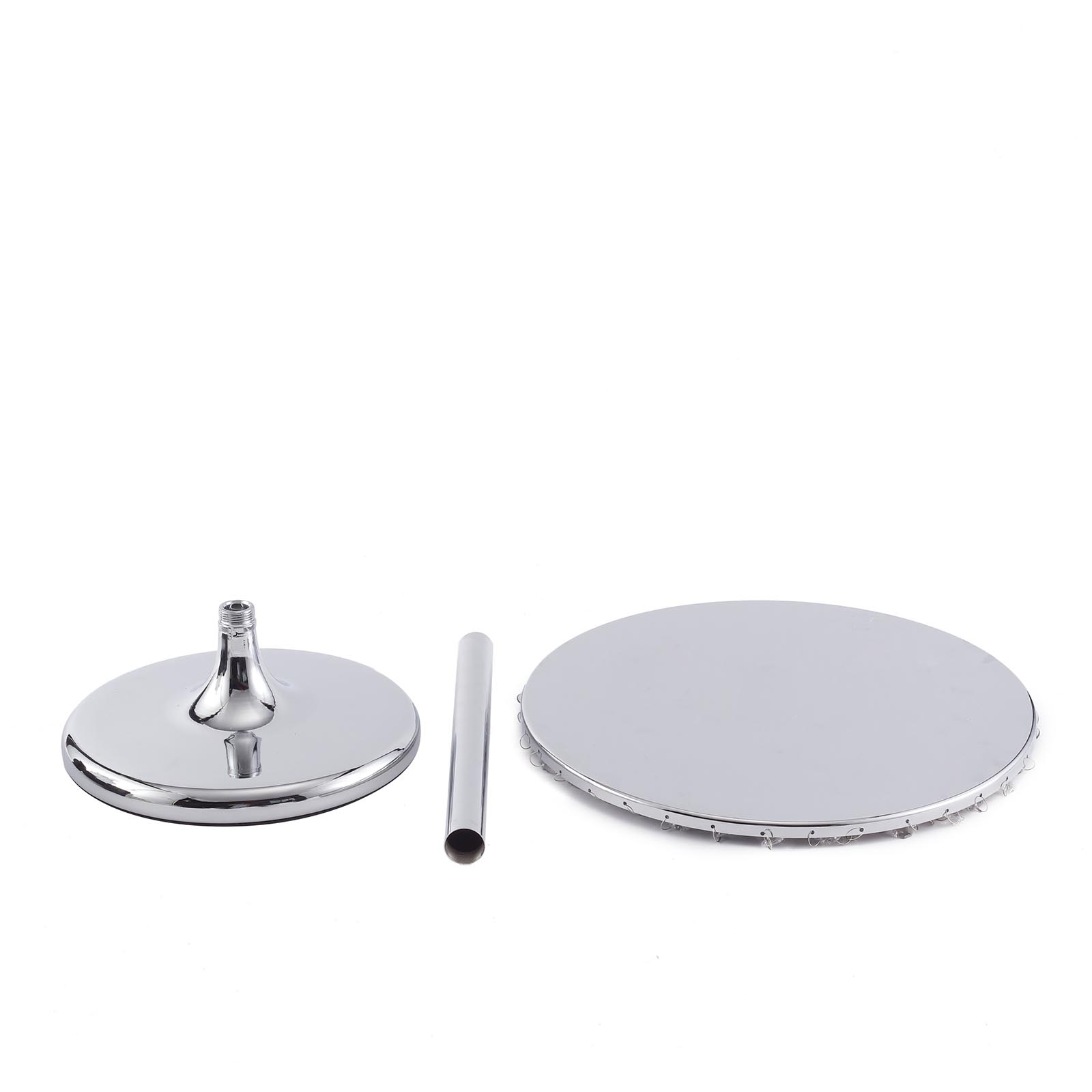 16-Inch tall Crystal Pendants Metal Cake Stand Wedding Party Home Decorations - Picture 13 of 18