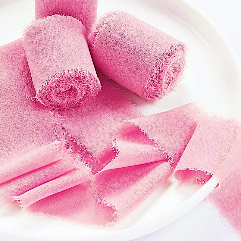 1.5 in x 6 yards CHIFFON RIBBON ROLLS Wedding Party Events Gifts Crafts Supplies - Picture 83 of 130