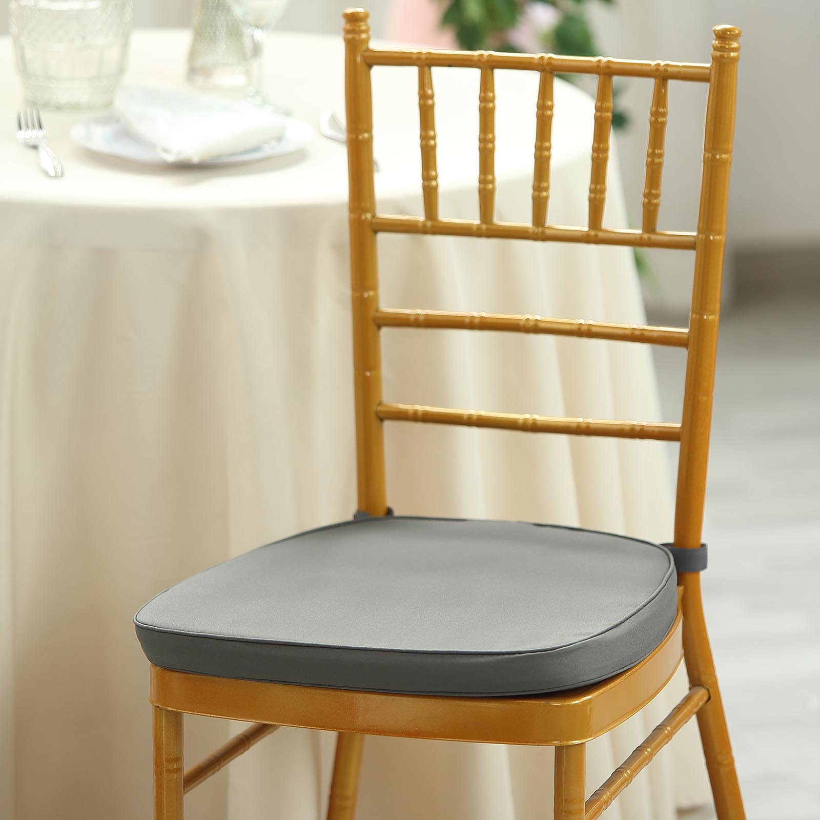 CHAIR CUSHIONS Padded Zipper Wedding Reception Party Home Supply WHOLESALE