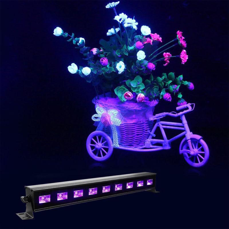 27 Watt LED Stage Wall Backdrop Strobe Spotlight Adjustable Rate Wedding - Picture 9 of 26