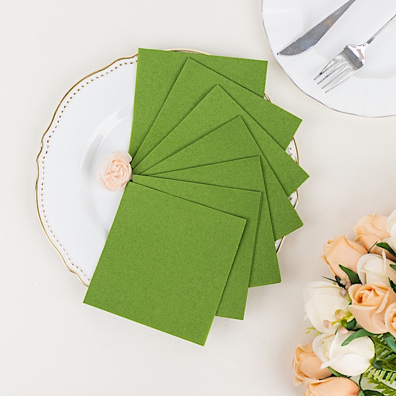 20 Square 10x10 in Disposable Airlaid Paper Cocktail NAPKINS Party Decorations - Picture 77 of 106