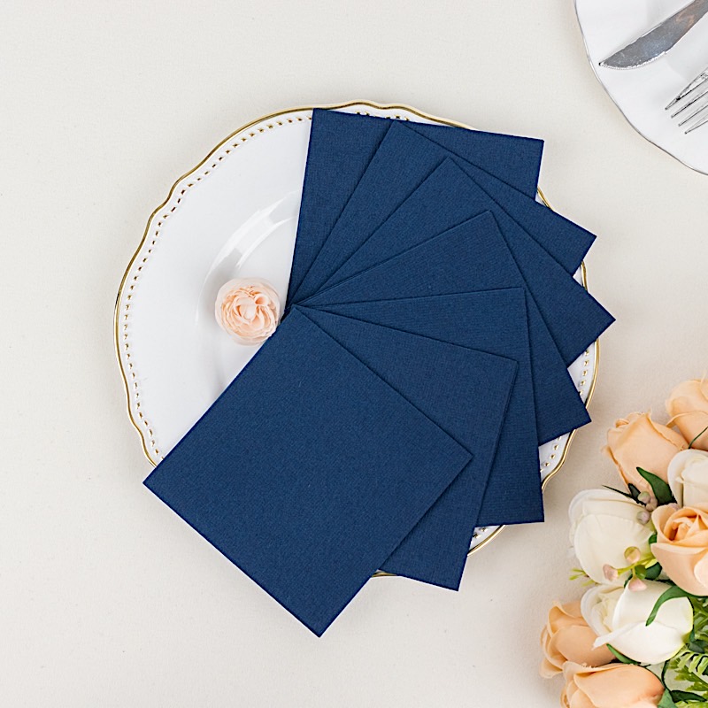 20 Square 10x10 in Disposable Airlaid Paper Cocktail NAPKINS Party Decorations - Picture 69 of 106