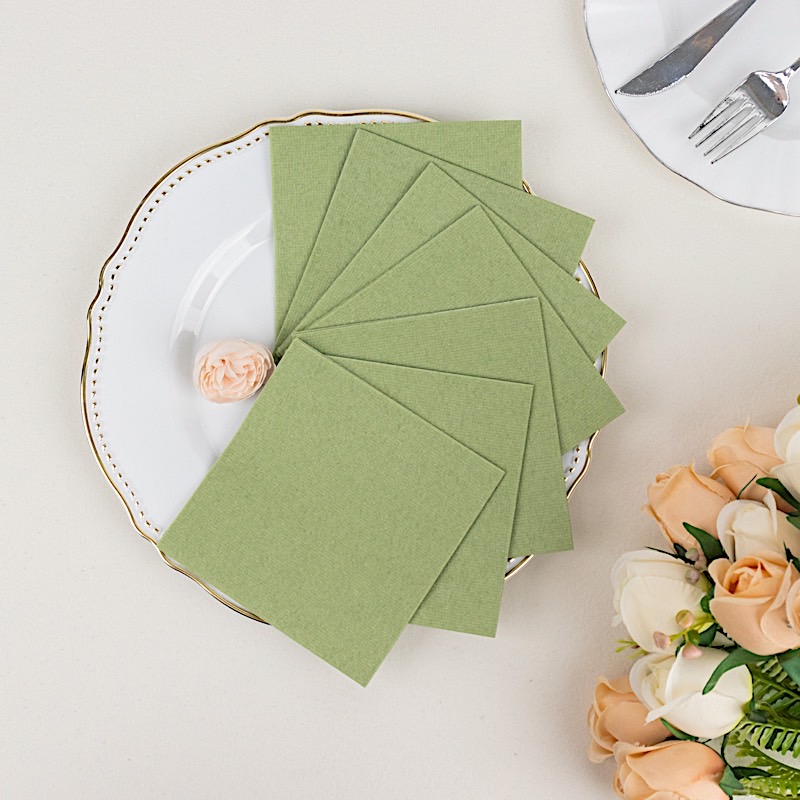 20 Square 10x10 in Disposable Airlaid Paper Cocktail NAPKINS Party Decorations - Picture 85 of 106