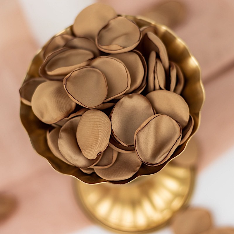400 Matte Silk Rose Petals Round Artificial Flowers Table CONFETTI Party Events - Picture 46 of 81