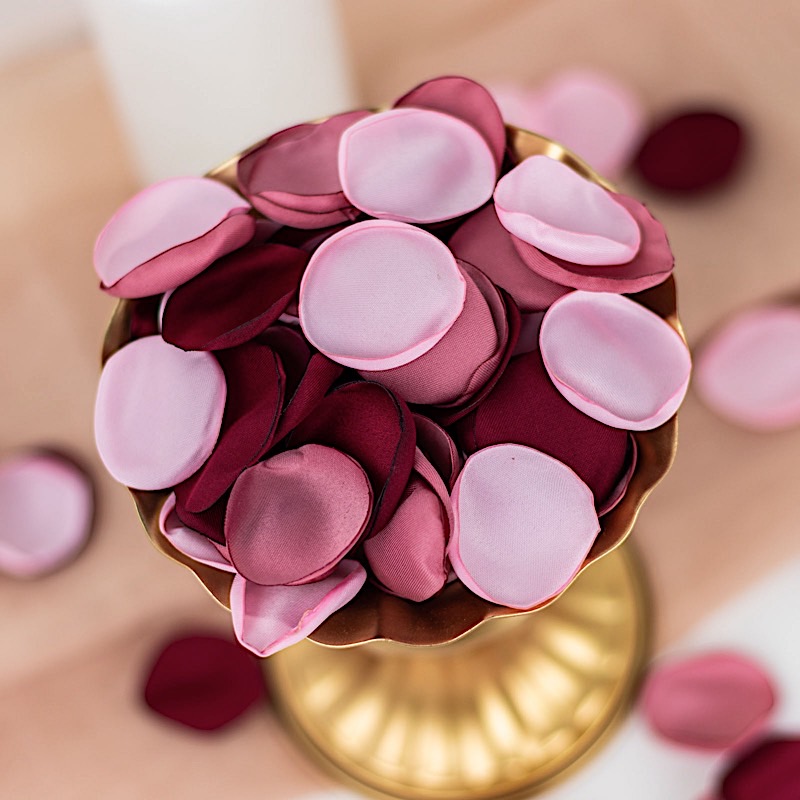 400 Matte Silk Rose Petals Round Artificial Flowers Table CONFETTI Party Events - Picture 37 of 81