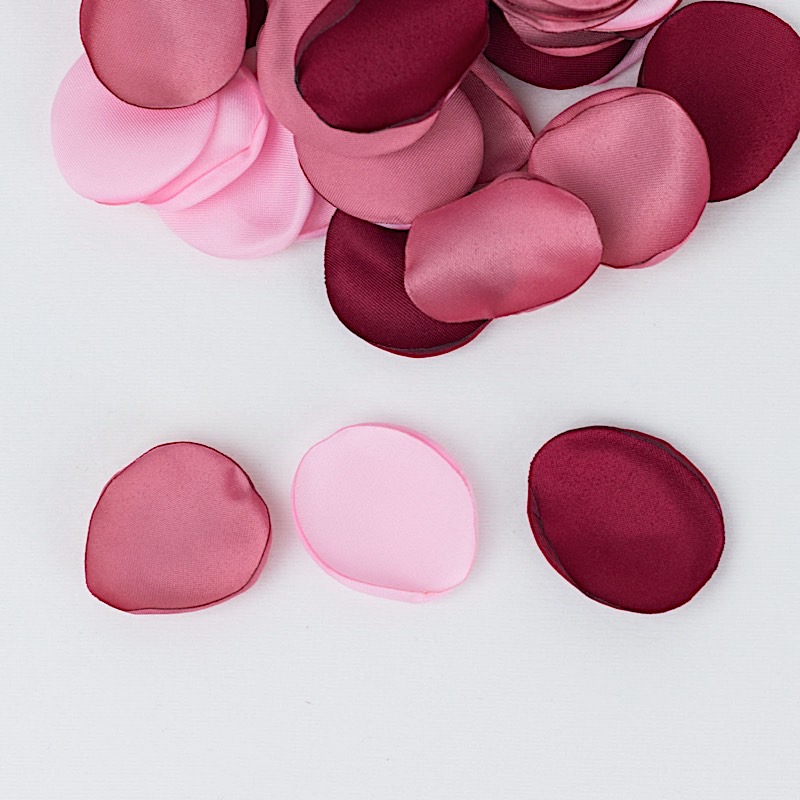400 Matte Silk Rose Petals Round Artificial Flowers Table CONFETTI Party Events - Picture 39 of 81