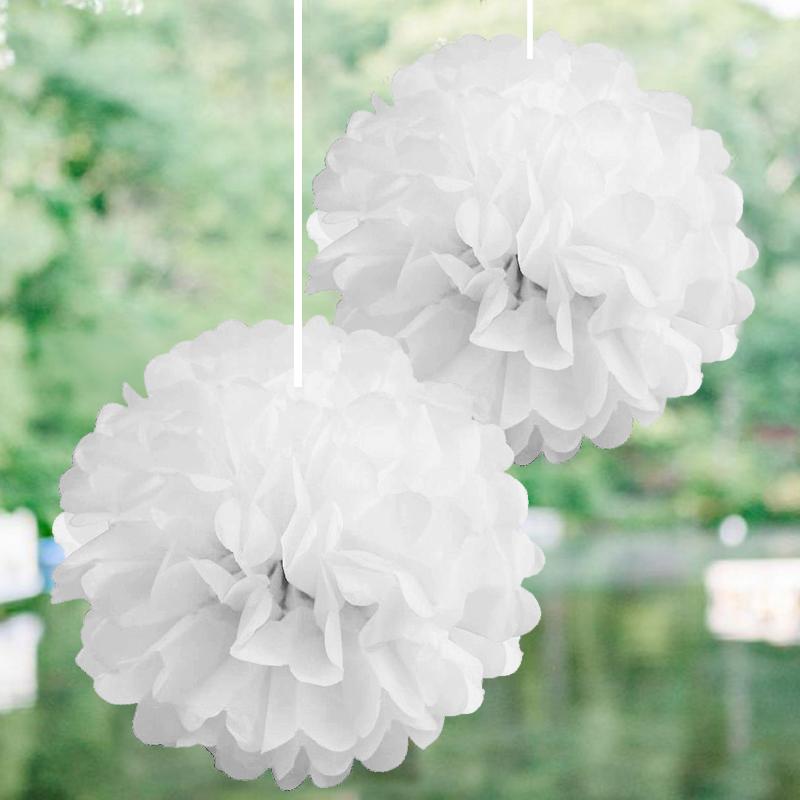 6 pcs 6" POM POM BALLS WEDDING PARTY Centerpieces Decorations WHOLESALE - Picture 9 of 12