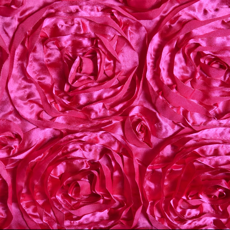 14" x 108" Satin Ribbon Roses Table Runner Dinner Catering Wedding Party Buffet - Picture 58 of 90
