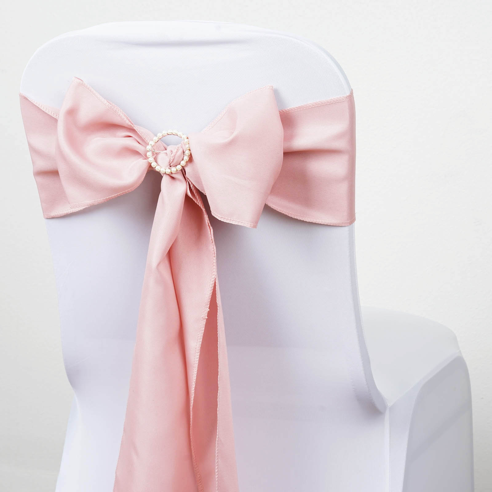 Polyester CHAIR SASHES Bows Ties Wedding Reception Decorations