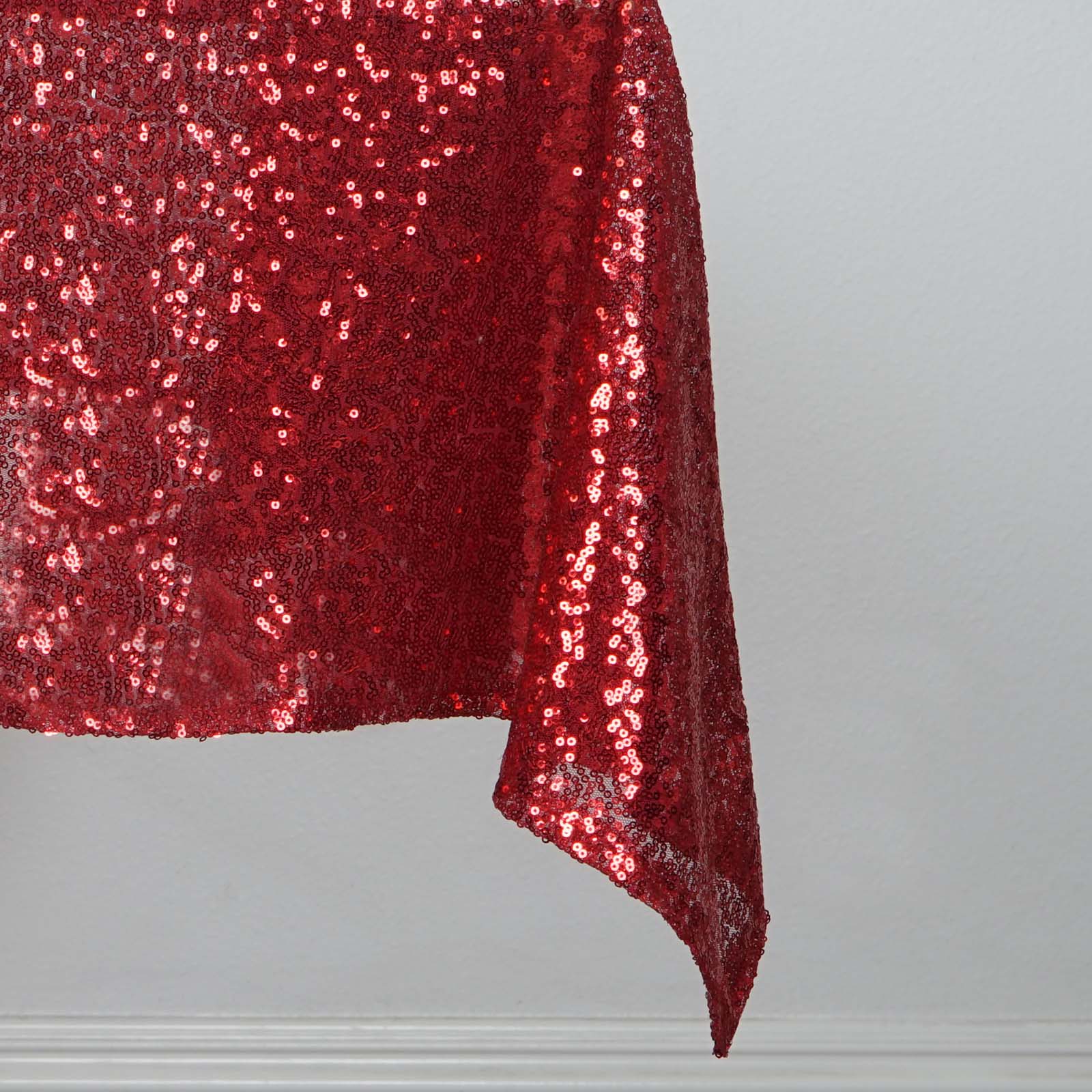 SEQUINS 54x54" SQUARE Cocktail Table Tablecloths Dinner Wedding Party
