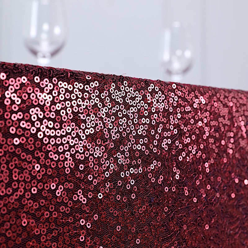 90" x 132" Sequin RECTANGULAR Tablecloth Dinner Wedding Linens Party Decorations - Picture 29 of 95
