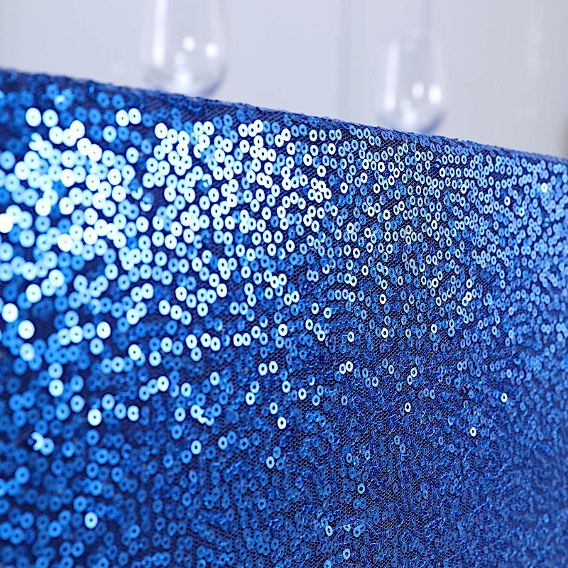 90" x 156" Sequin RECTANGULAR Tablecloth Dinner Wedding Linens Party Decorations - Picture 79 of 93