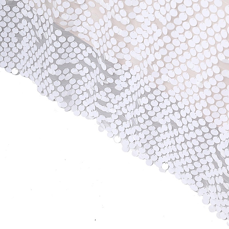 90x156-Inch RECTANGULAR TABLECLOTH Big Payettes Sequines Wedding Party Linens - Picture 70 of 74