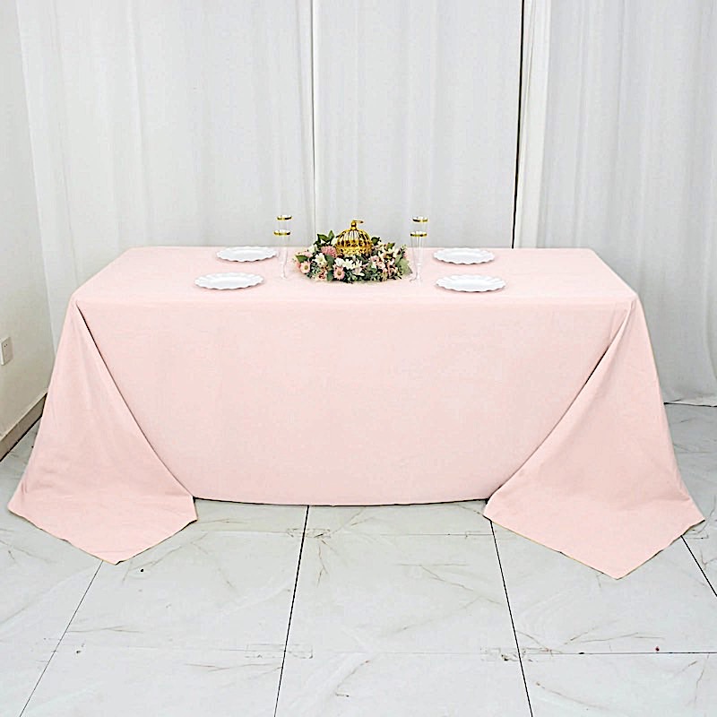 90x132-Inch RECTANGULAR High Quality Polyester Tablecloths Restaurant Catering - Picture 22 of 109