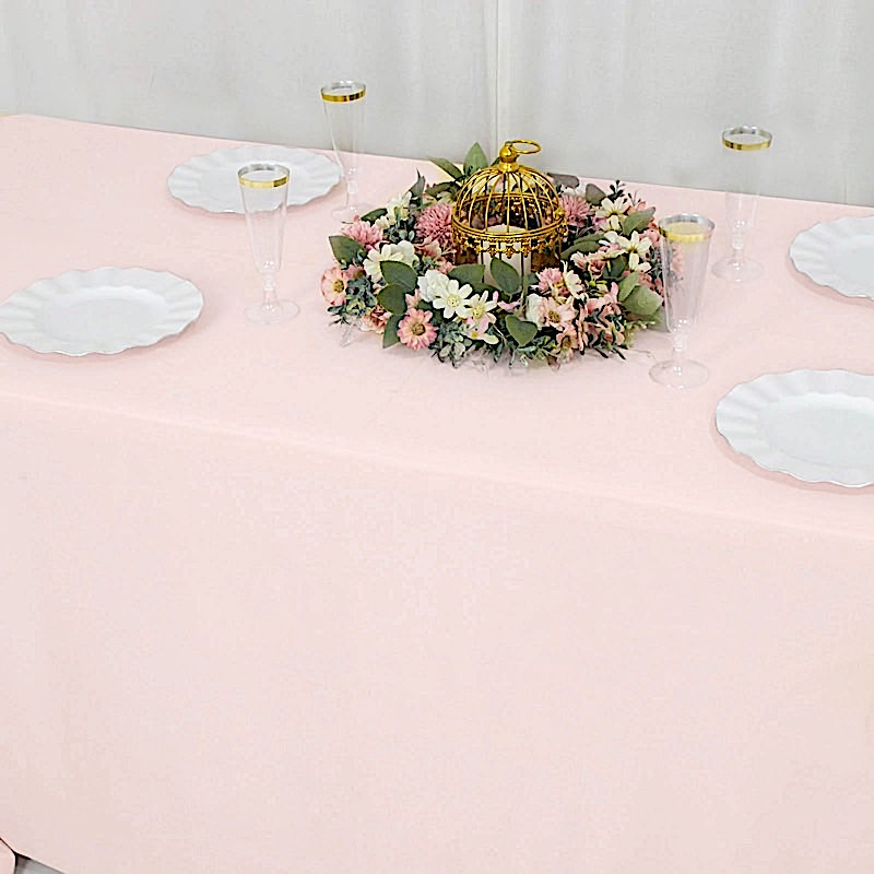 90x132-Inch RECTANGULAR High Quality Polyester Tablecloths Restaurant Catering - Picture 20 of 109