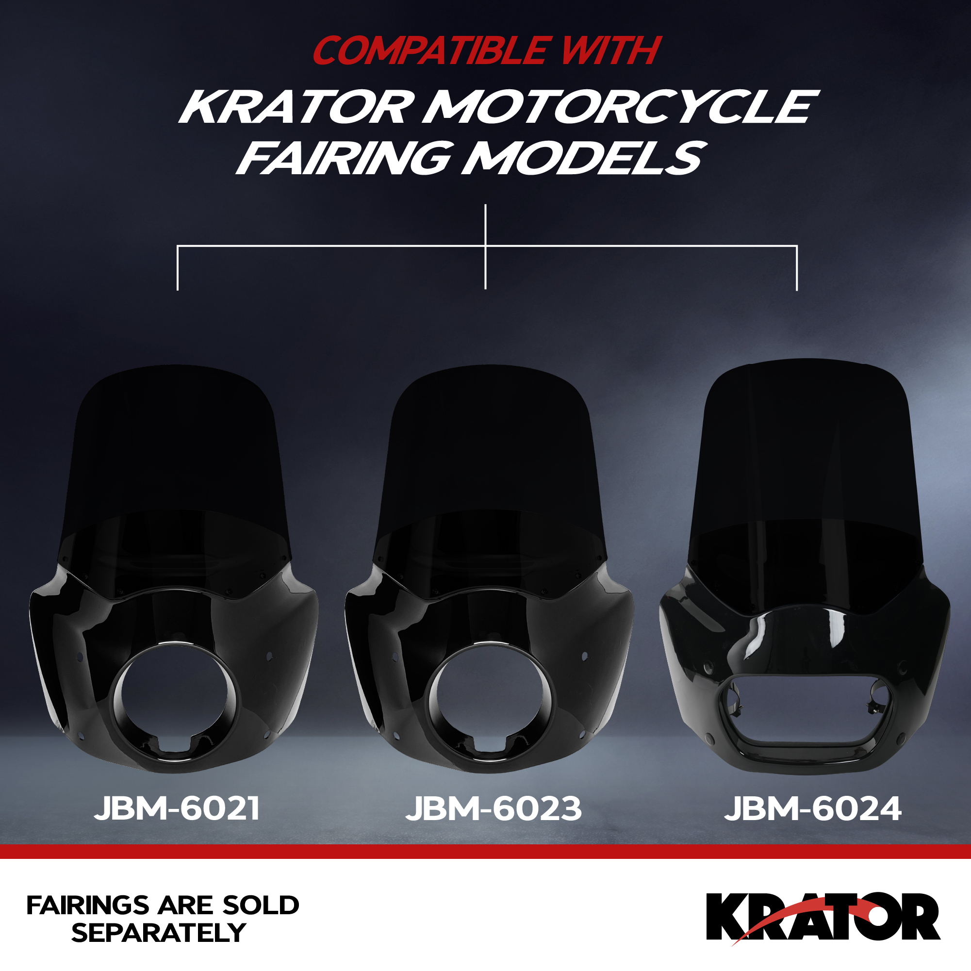 m Clear Replacement Windshield For Krator Motorcycle Fairing