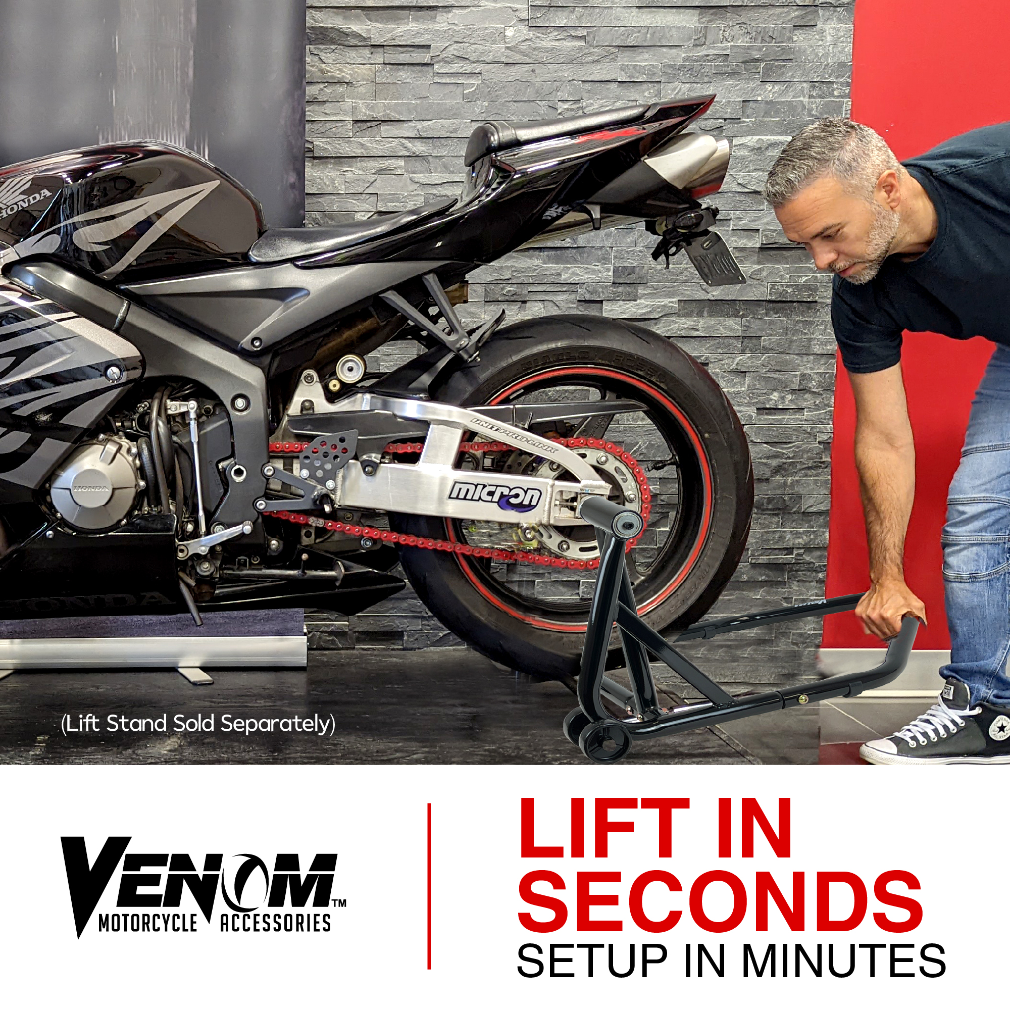 mm Pin for Motorcycle Single-Sided Stand For Ducati Panigale V4