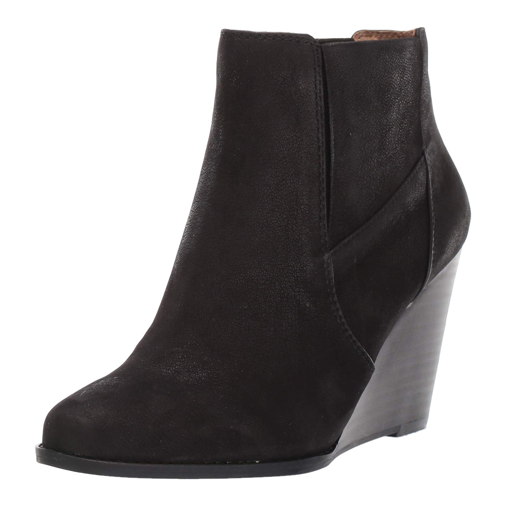 jessica simpson suede wedge booties