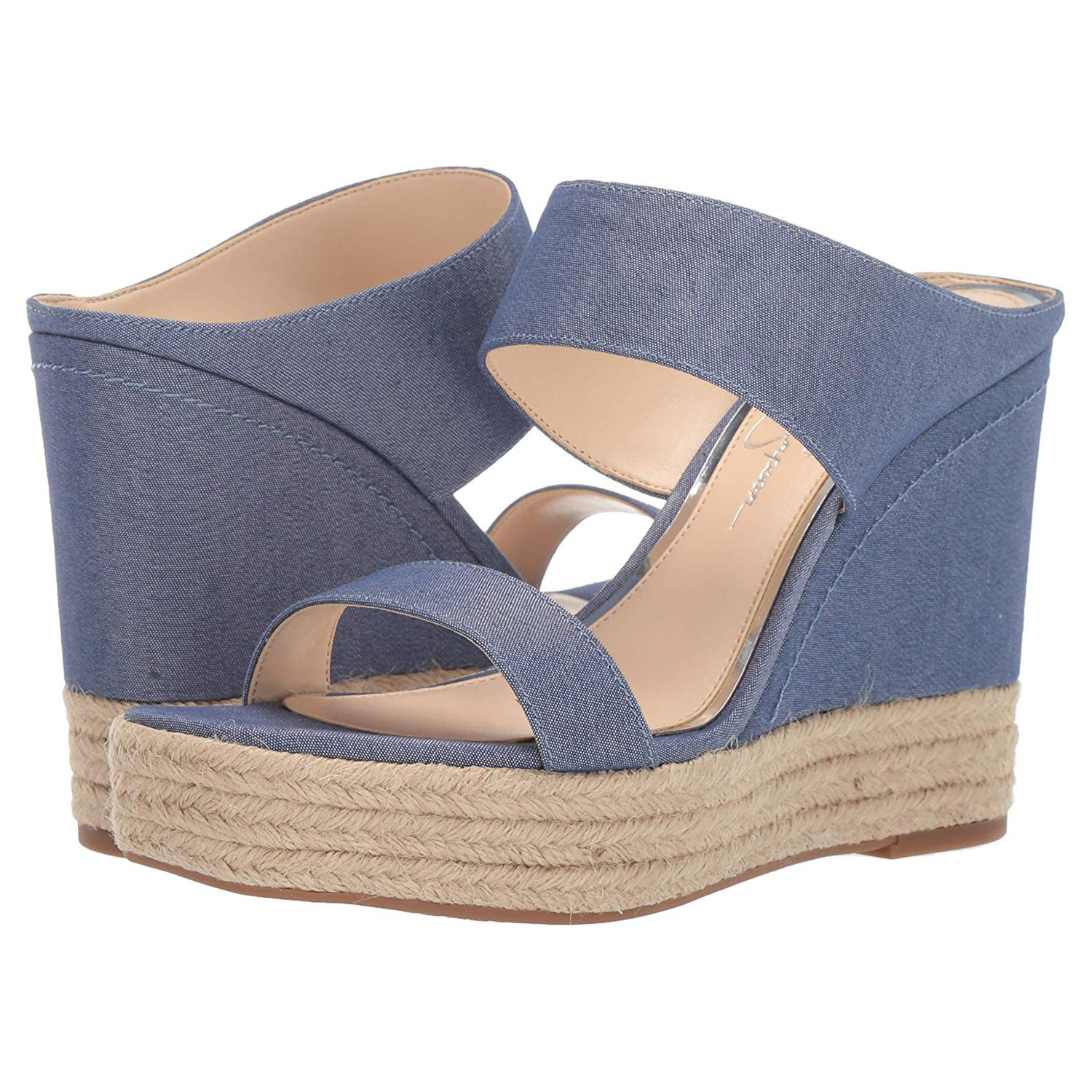 jessica simpson denim sandals