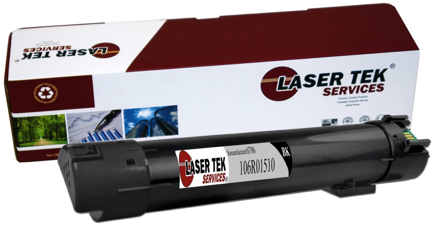 For Xerox 106R01510 High Yield Black Toner Cartridges for use in Phaser 6700