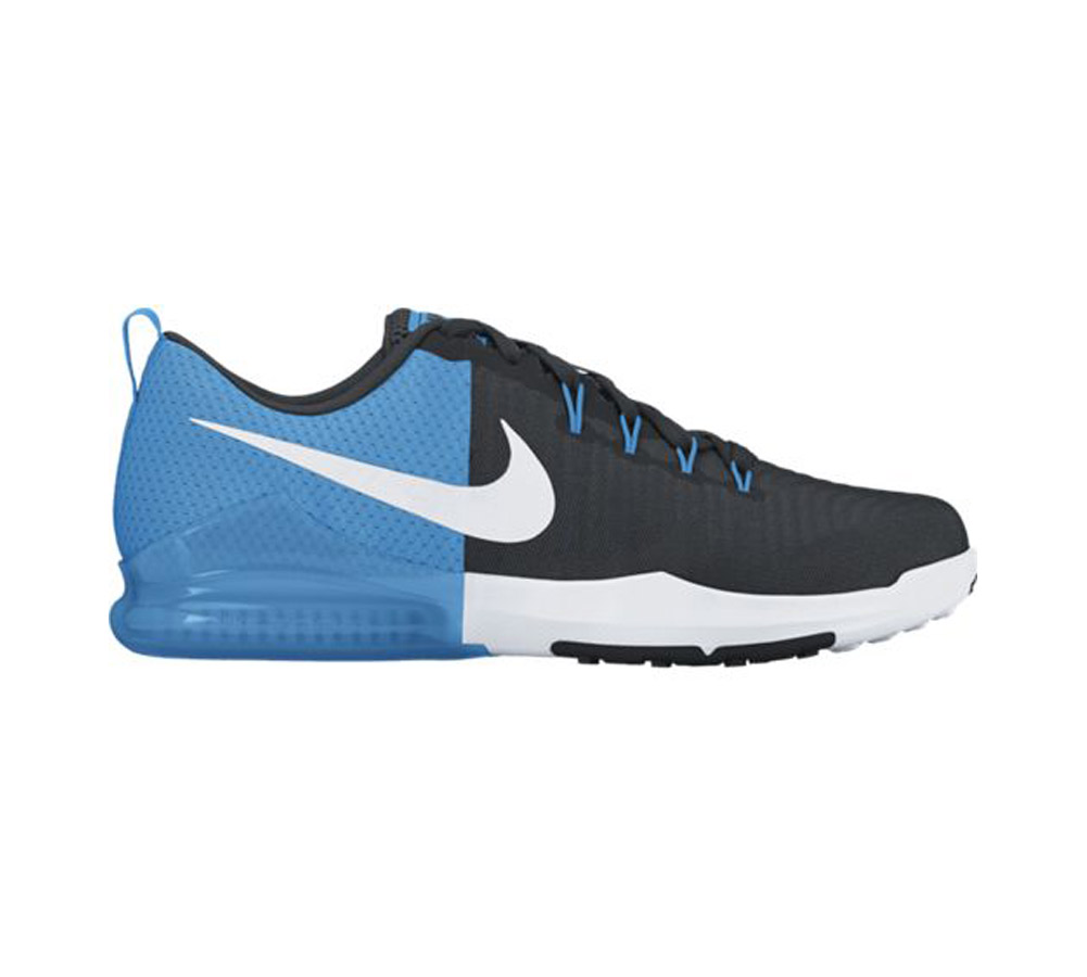 nike zoom train action blue training shoes
