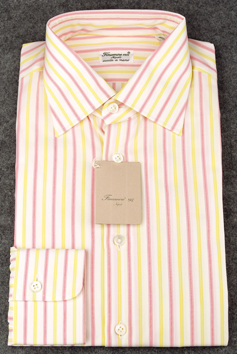 Finamore Napoli White Shirt 15.75/40 FN1776 | eBay