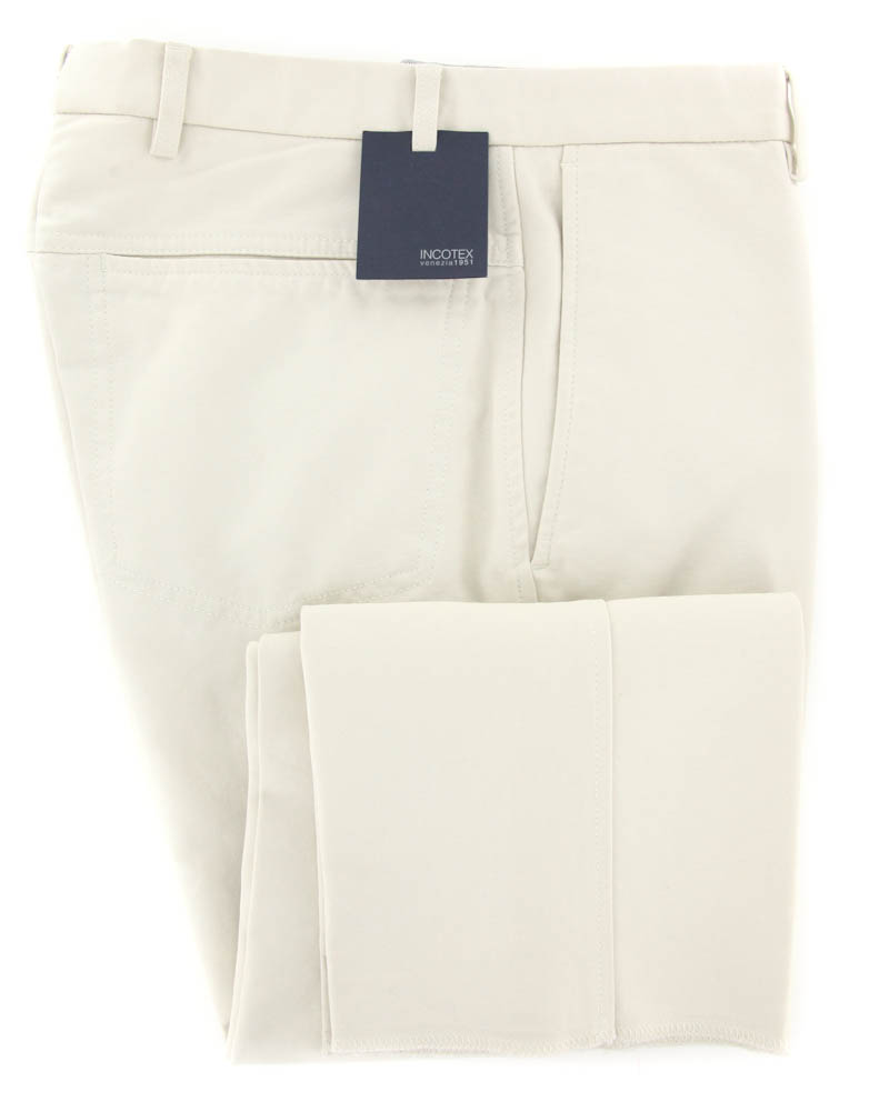 パンツ INCOTEX Women Straight Pants 176832 D6207 401 BEIGE Mondetta Women's Textured Pintuck Straight Leg Pant (US