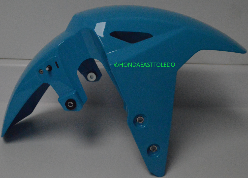 HONDA OEM FRONT FENDER SPLENDID BLUE 19-20 GROM 125 61100-K26