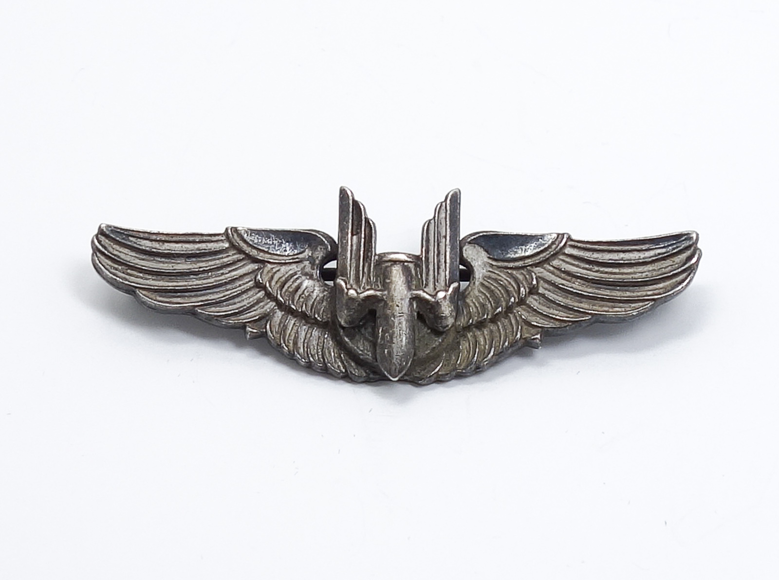 WWII Amico Sterling US Air Force Bombardier Wings Aerial Gunner