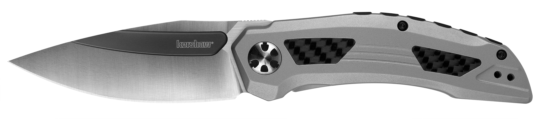 Kershaw Stainless Steel & Carbon Fiber Norad Frame Lock D2 Blade Pocket Knife