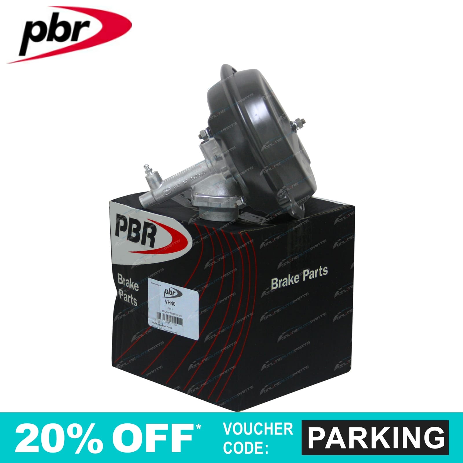 PBR Australian Made Universal Remote Power Brake Booster Assembly eBay