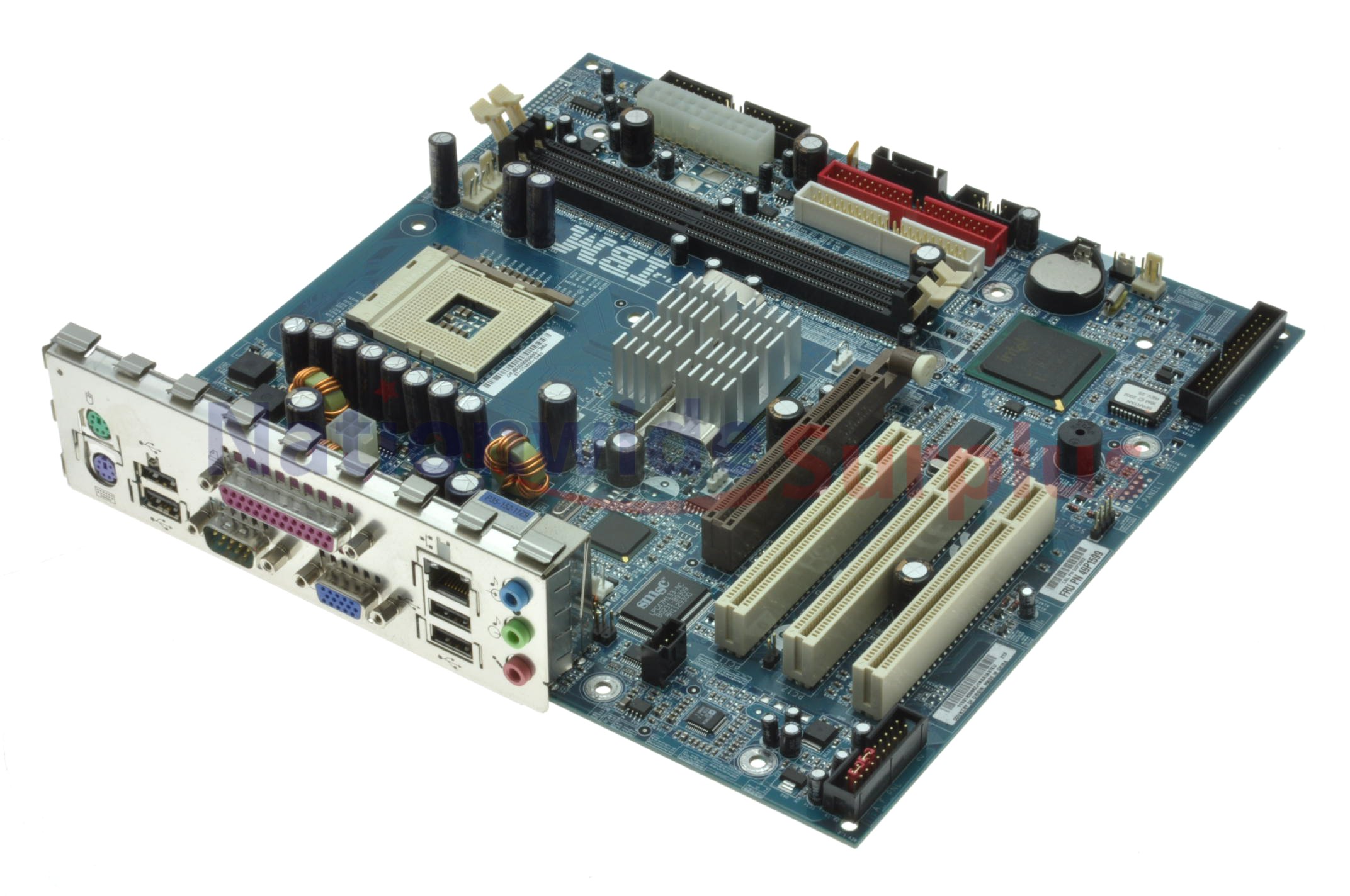 IBM Desktop Motherboard Rev 1 2 Socket MPGA478B with I O Shield 49P1599 ...